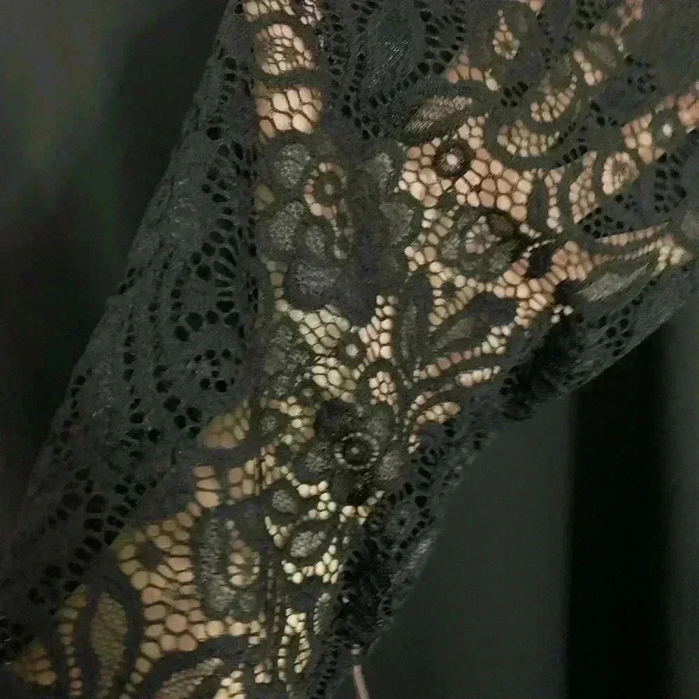 Lace Cocktail Swing MIDI Dress - Picture 10 of 16